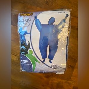 Spirit Halloween Super Skins Inflatable suit Halloween Costume Brnd New unopened